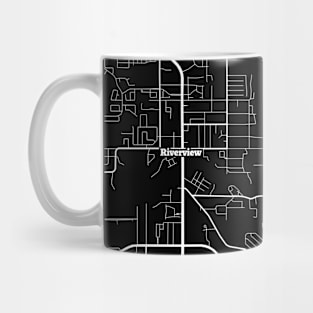 Riverview Florida Map | Map Of Riverview Florida | Riverview Map Mug